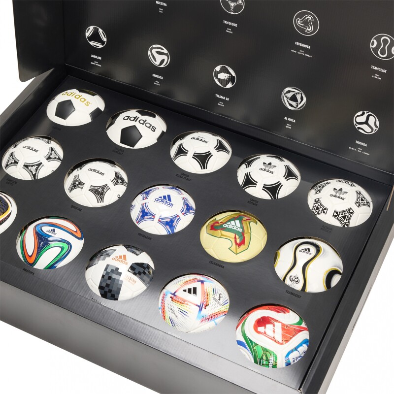 Coleccion Historica Mini Pelotas adidas White