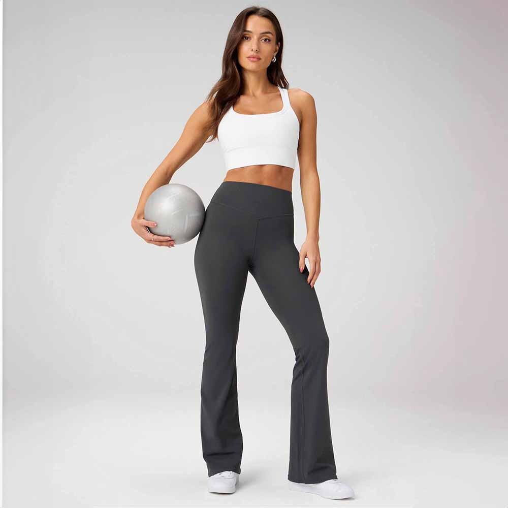 Pantalón Pureluxe High-Waisted Tlc Kick Flare Mujer Midnight