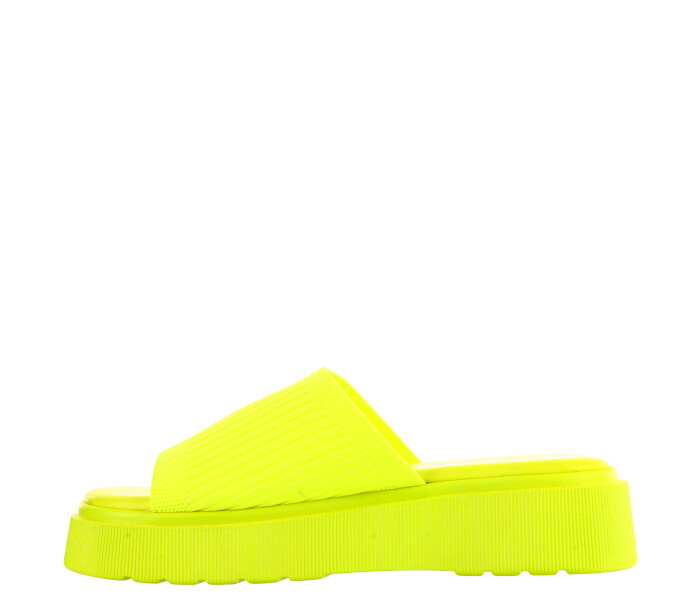 Sandalia de Mujer Miss Carol QUIRIMBA con tira de tela Amarillo