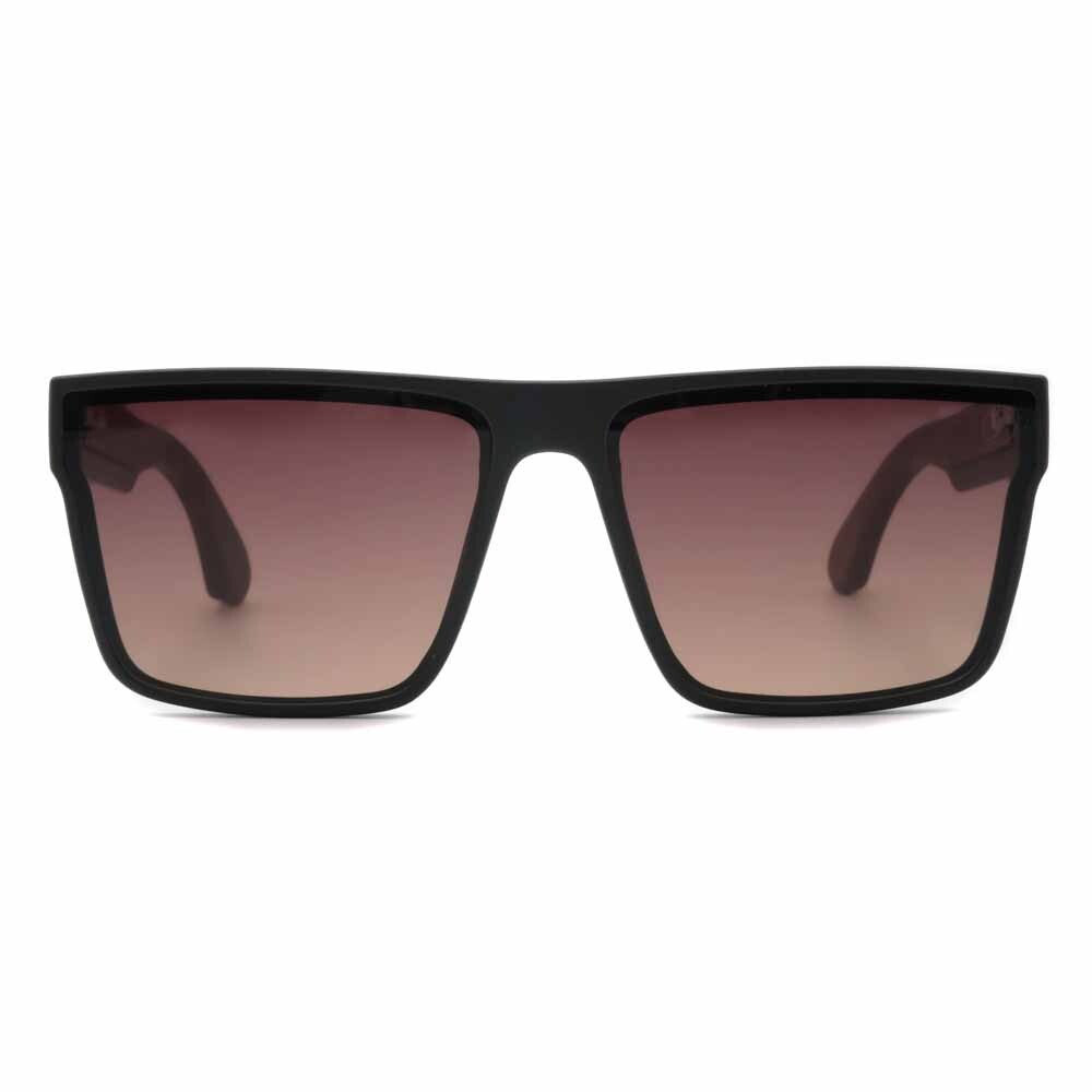 Lentes De Sol Bambu E Madeira Cuadrado - Unisex Gradiente/Mate