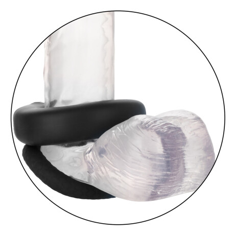 Link Up Optimum Anillo Recargable Vibrador Negro