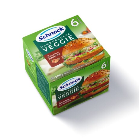 Hamburguesas Veggie de Boniato y Zanahoria x 6 unidades