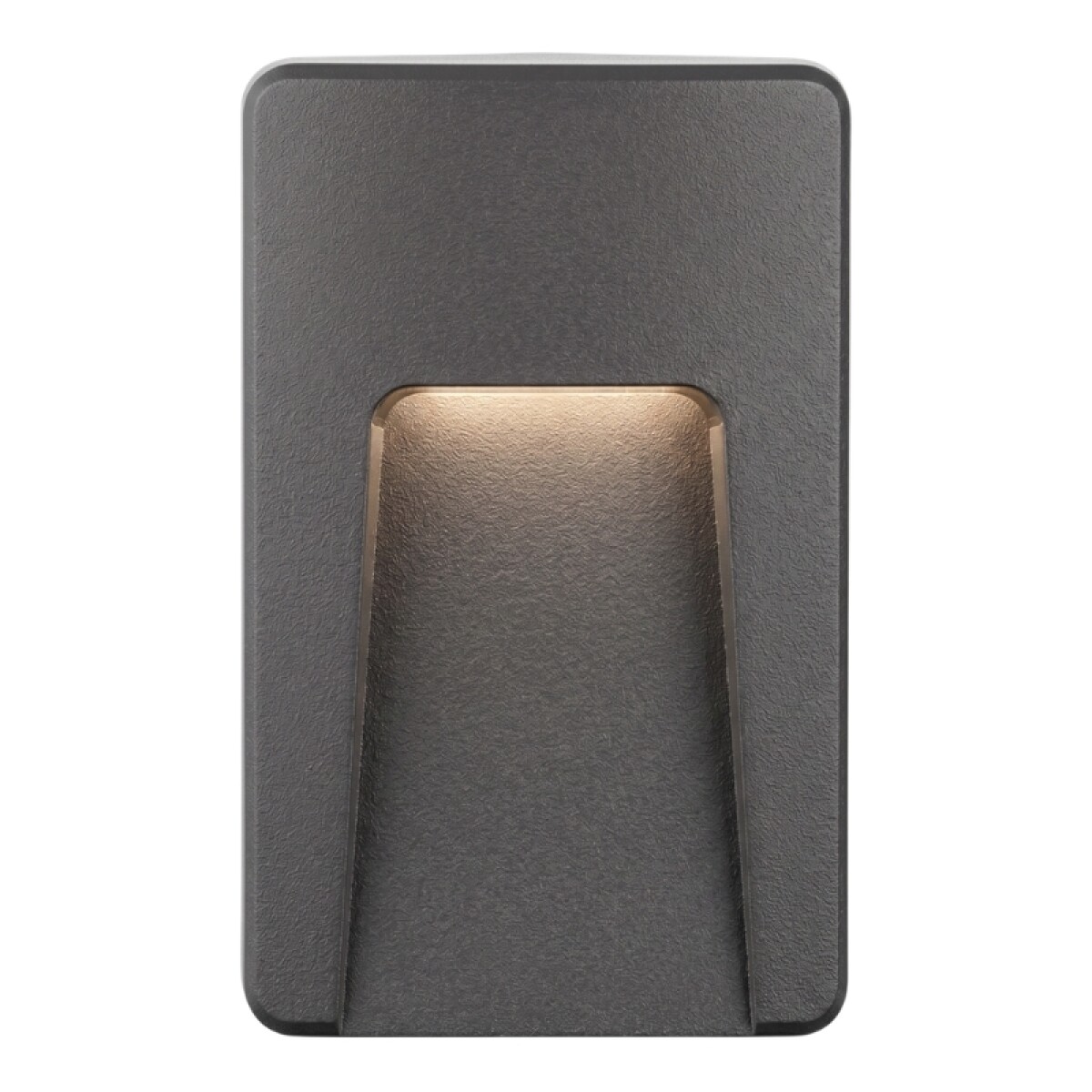 Luminaria De Exterior De Pared Rectangular Moreira 3W Gris 
