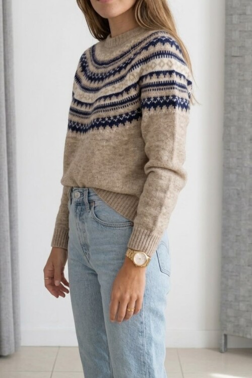 Sweater Aleli Gris