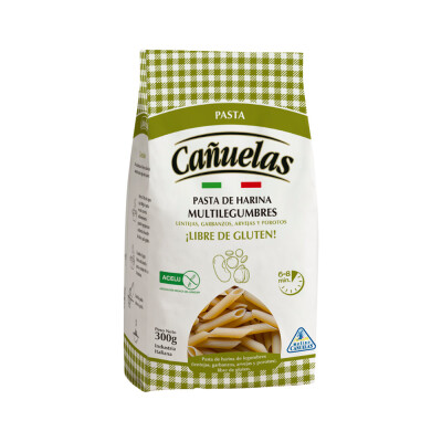 Pasta de harina multilegumbres sin gluten Cañuelas Pasta Harina Multileg Cañuelas