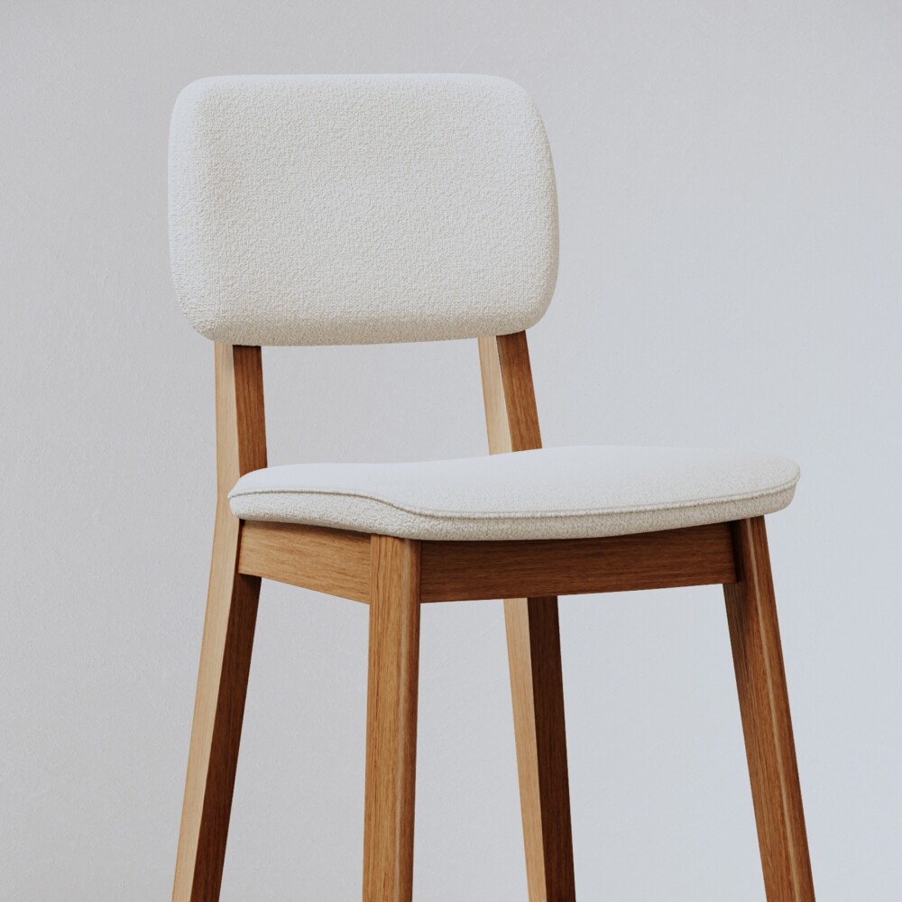 Butaca Classic - Línea Manhattan Bouclé/Natural