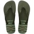 Ojota de Hombre Havaianas Top Basic Marrón Musgo