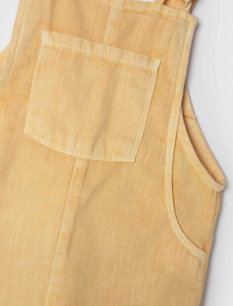 JARDINERO INFANTIL AMARILLO