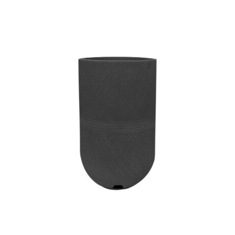 MACETA ARGOS 28X57 GRIS OSCURO