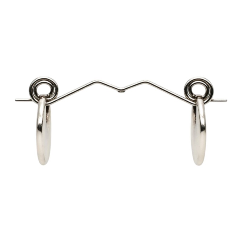 Caravanas circulo - Plata 925 - Nacar - CA4171 conpiedra