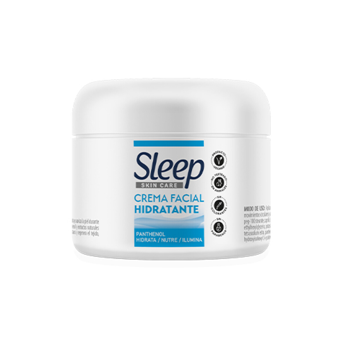 Crema facial hidratante Sleep 
