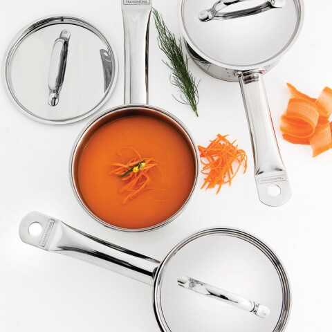 Cacerola con mango y tapa 2.9 Lts, modelo PROFESSIONAL -TRAMONTINA TF1714