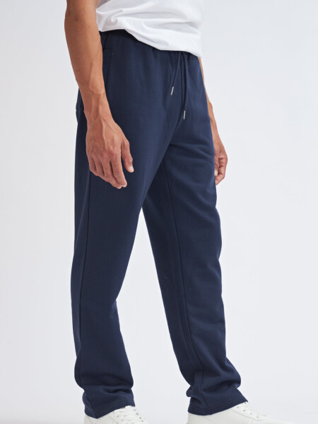Pantalón deportivo recto Azul Marino