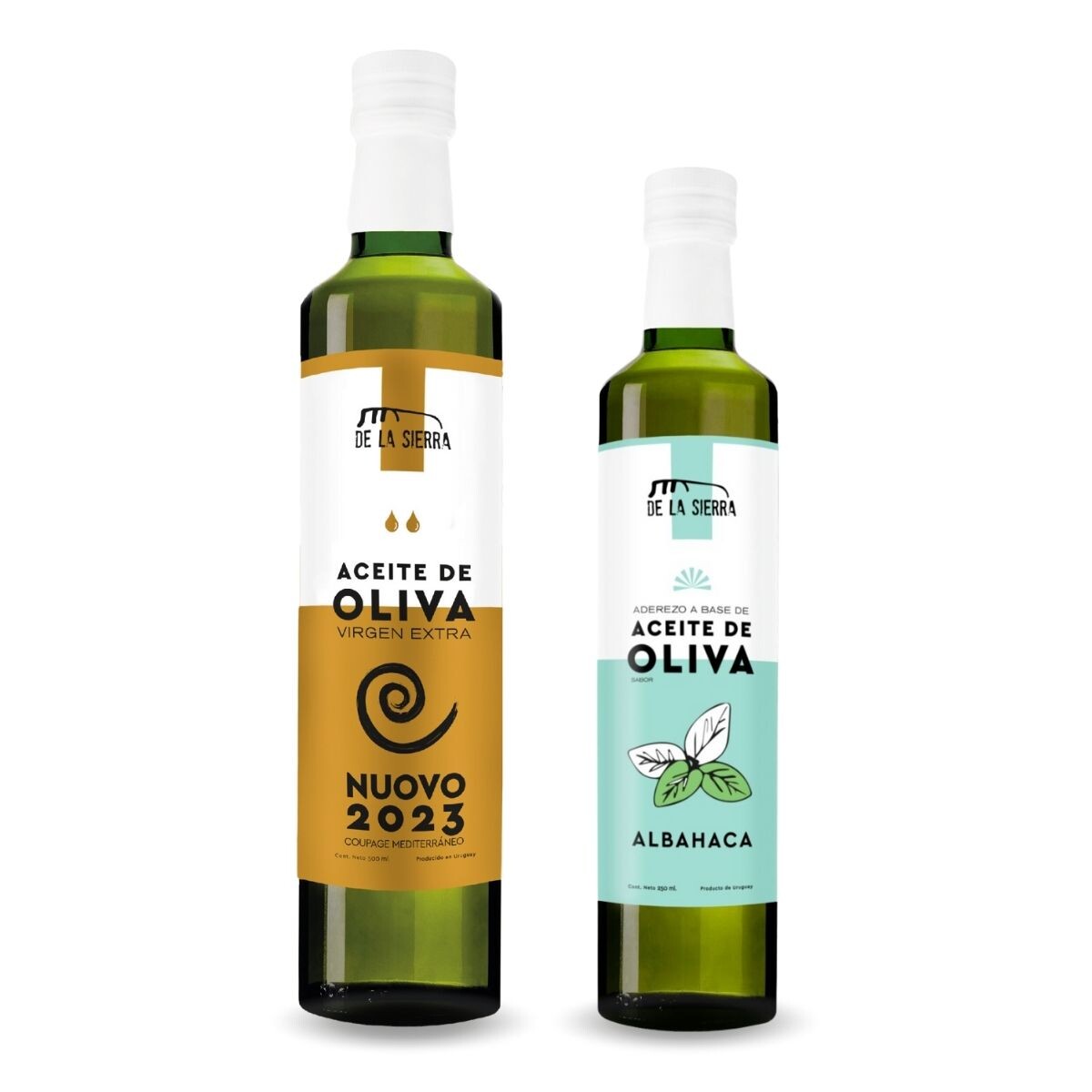 Aceite de Oliva - NUOVO + ALBAHACA 