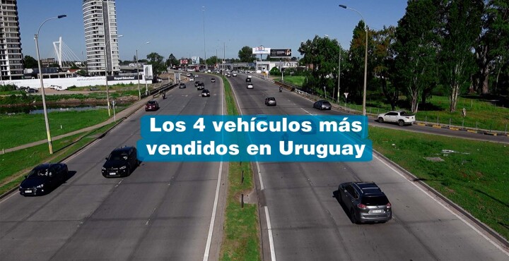 ¿Cuáles son los vehículos más vendidos en Uruguay?