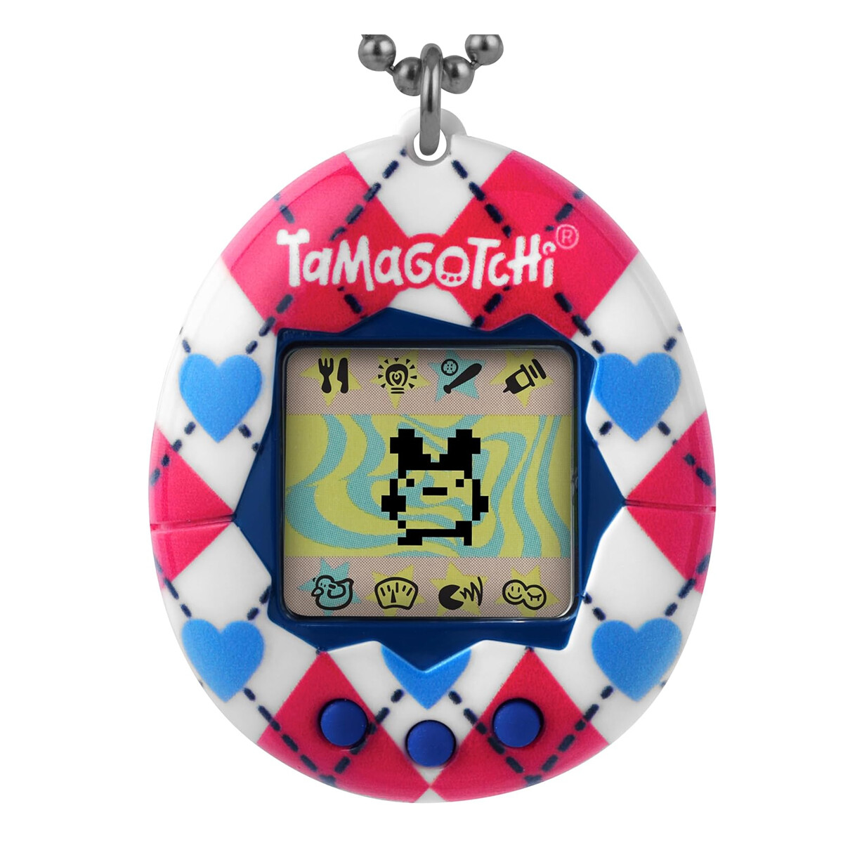 Mascota Virtual Tamagotchi - Corazón de rombos 