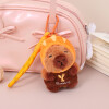 Llavero De Peluche - Capibara Con Capucha Llavero De Peluche - Capibara Con Capucha