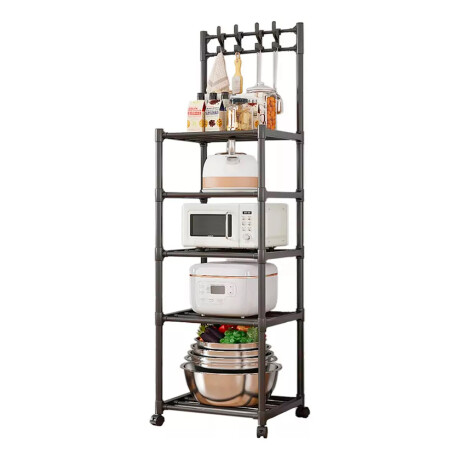 Organizador Cocina Baño Repisa 5 Niveles con Ruedas 001