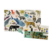 Puzzle Animales del mundo 200 piezas Moulin Roty Puzzle Animales del mundo 200 piezas Moulin Roty