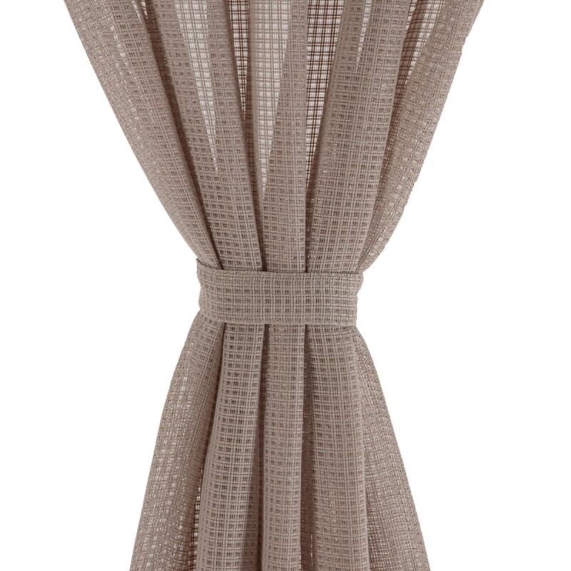 Cortina en Tela Dali set 2 paños 140 x 120 cms BEIGE