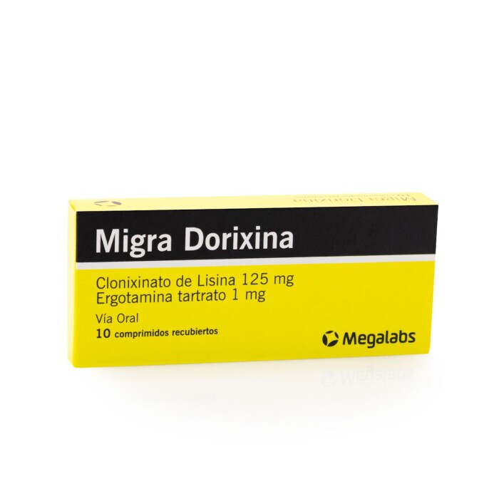 MIGRA DORIXINA CJ X 10 COMPRIMIDOS única