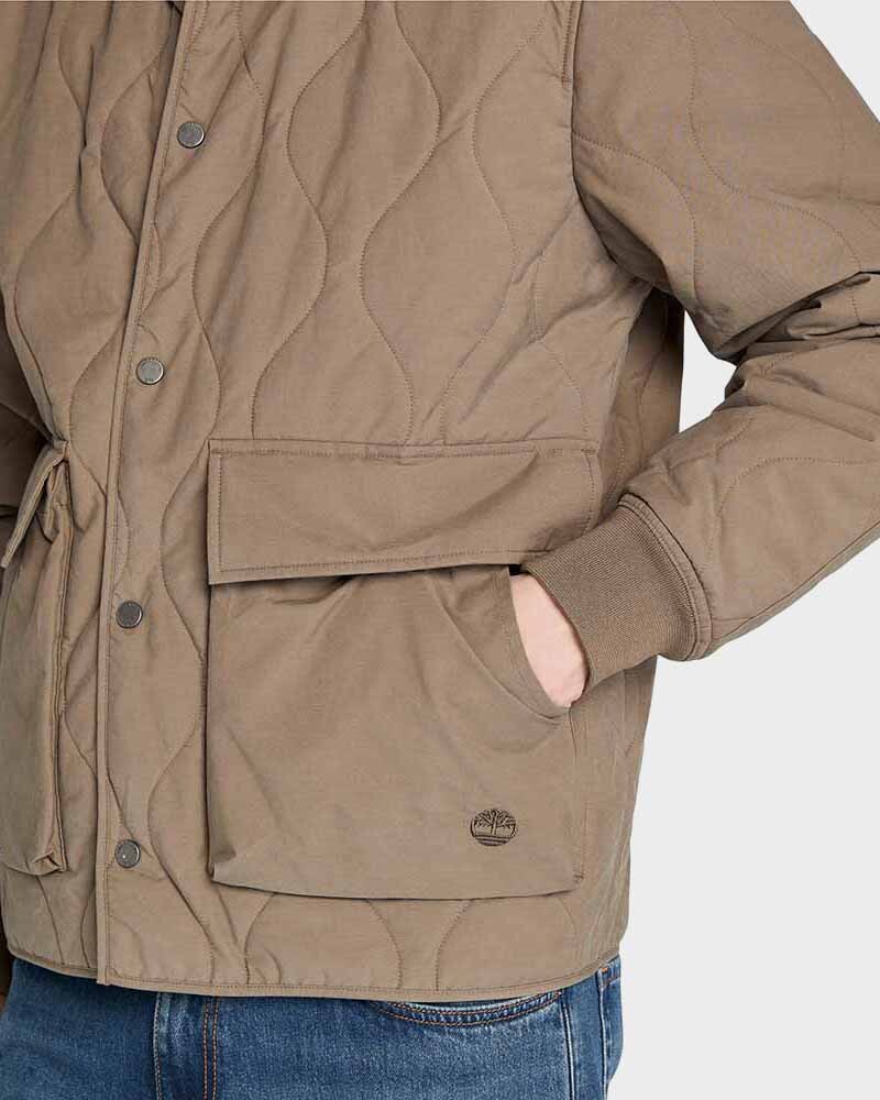 Chaqueta Quilted Hombre Bk0