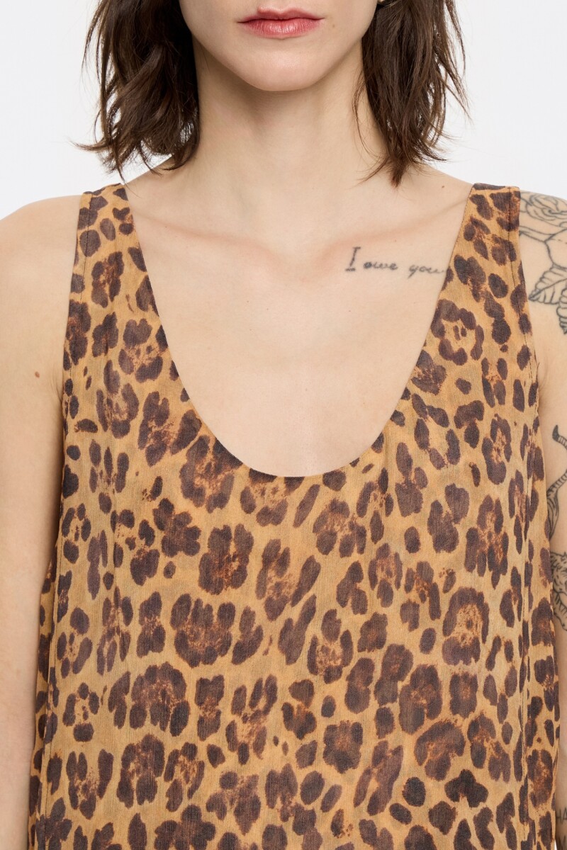 VESTIDO Leopardo