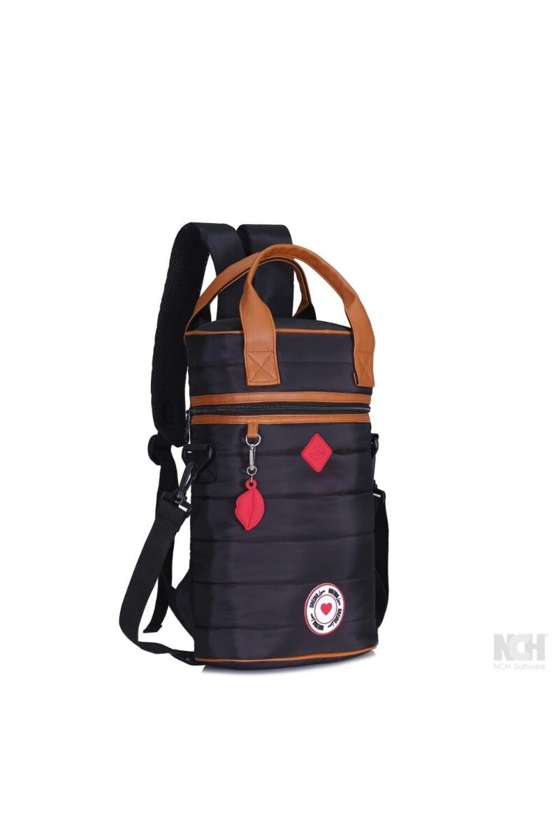 Mochila matera Las Oreiro Negro