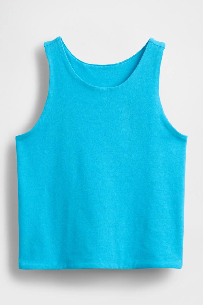 Musculosa Niña True Cyan Blue 663