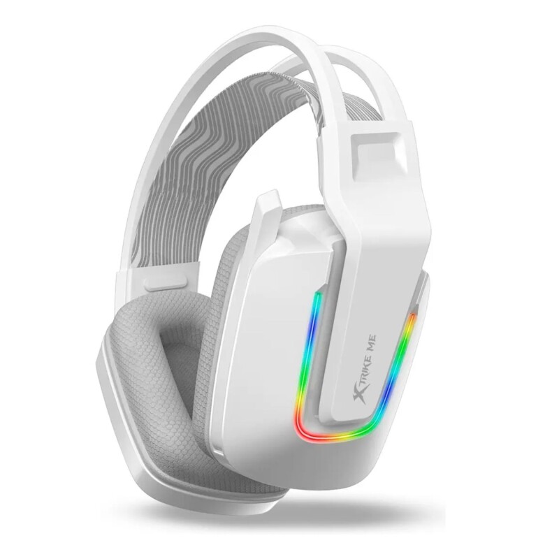 Auriculares Gamer Xtrike Me Rgb Modelo Gh-712 USB Blanco