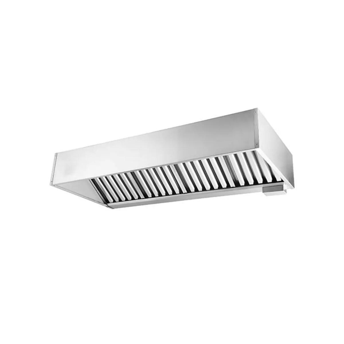 Campana Central con Filtro de Acero Inoxidable 200 x 130 x 32 cm 