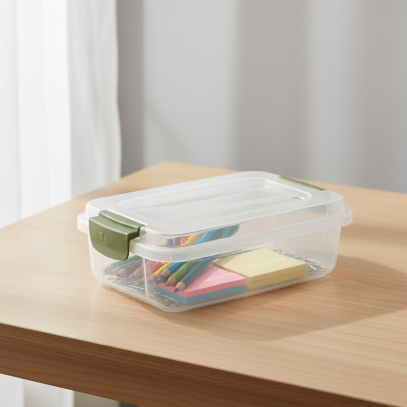 Caja organizadora 1,6 lts TRANSPARENTE