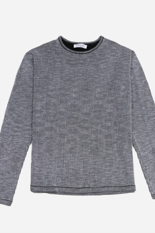 Sweater jaspeado GRIS OSCURO
