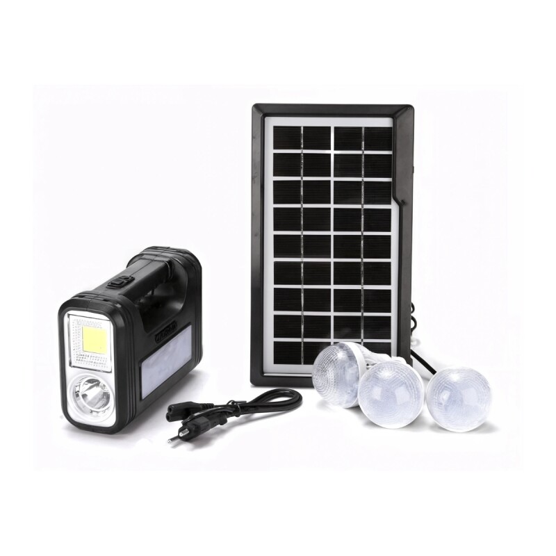 Kit de iluminacion recargable NEGRO