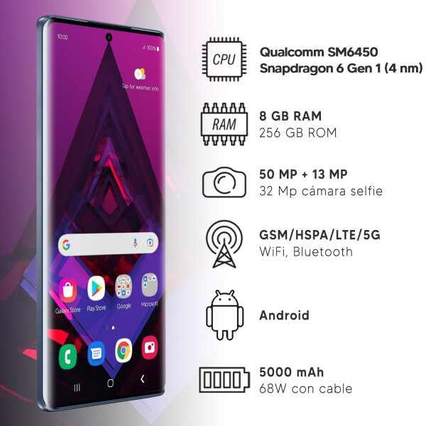 Motorola Edge 50 Fusion 8/256 Gb 5g AZUL
