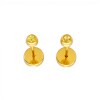 Abridores Bolita-Oro 18k-Sin piedra-AB9539 sinpiedra