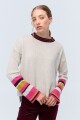 Sweater Calista Gris Claro