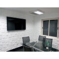 PANEL DECORATIVO EN PVC 3D PARA PARED MODELO D071 50x50 CM BLANCO MATE Panel Decorativo En Pvc 3d Para Pared Modelo D071 50x50 Cm Blanco Mate