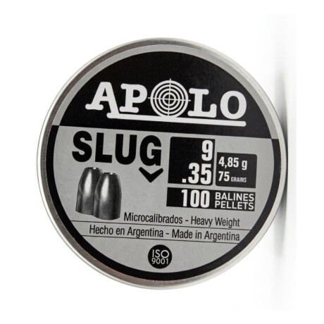 CHUMBO APOLO SLUG 9mm X 100 E19307 CHUMBO APOLO SLUG 9mm X 100 E19307