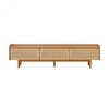 Rack de TV Dune Rattan 2.2 - Linea Manhattan Marrón