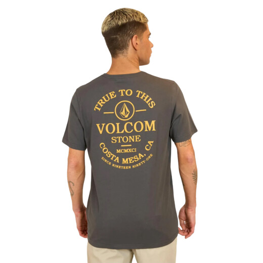 Remera Volcom Anchored - Gris Remera Volcom Anchored - Gris