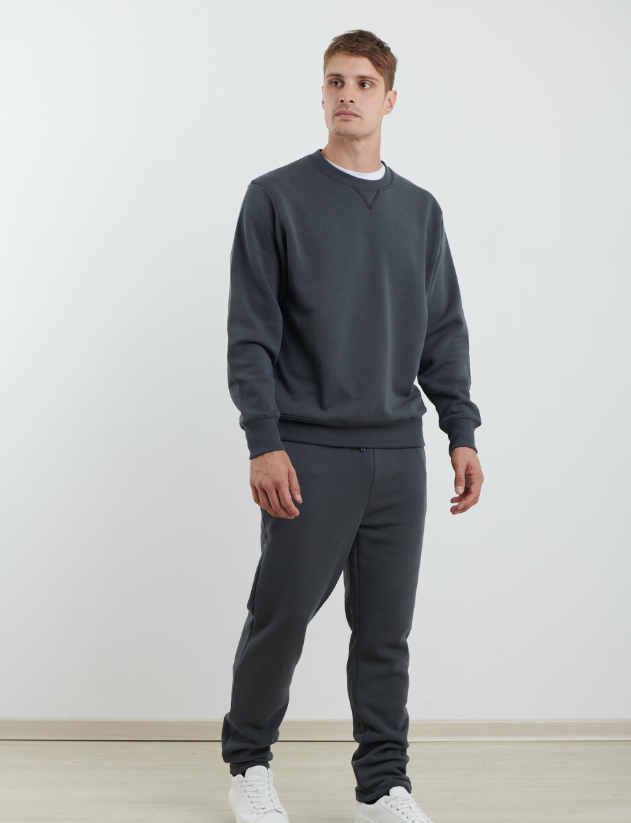 080918 PANTALON HARRY Gris Oscuro