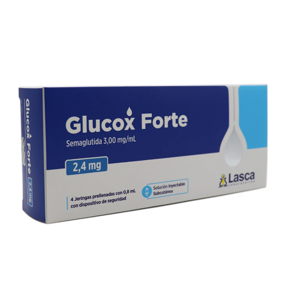 GLUCOX FORTE 2,4 MG CJ X 4 JERINGA PRELL