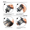 Set 2 Faroles Solares Para Jardin, Estaca Luz Cálida Set 2 Faroles Solares Para Jardin, Estaca Luz Cálida
