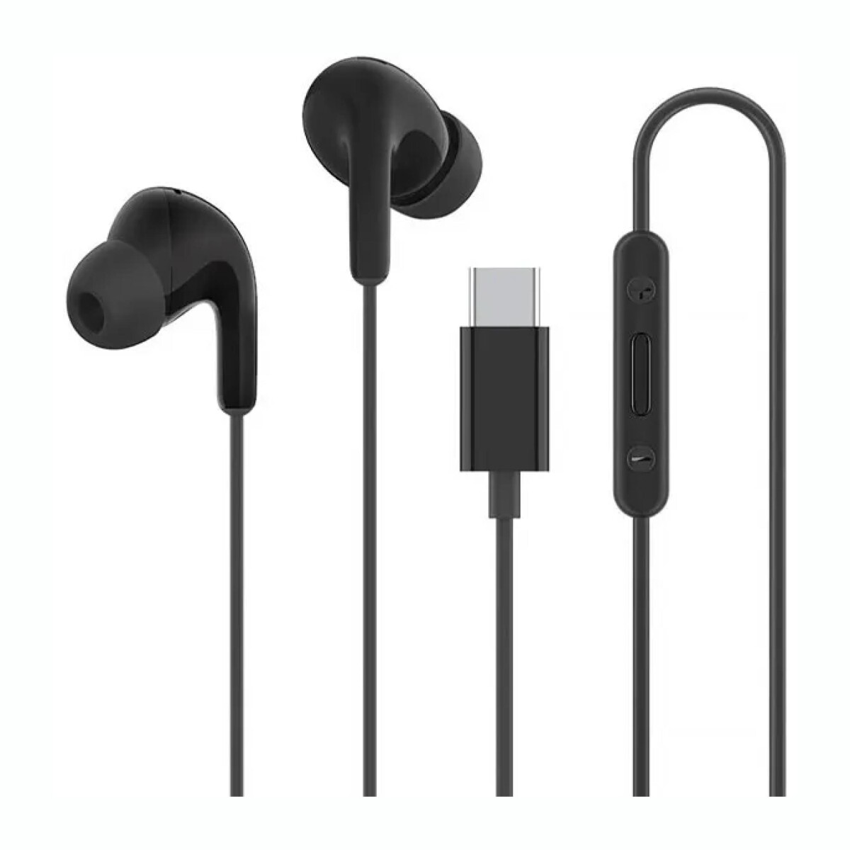 Auriculares Cableados XIAOMI Conexión Tipo C Con Micrófono - Black 