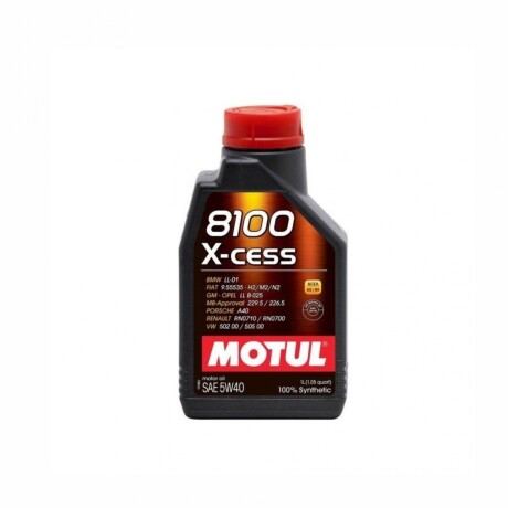 ACEITE MOTUL 8100 X-CESS 5W-40 1 LITRO