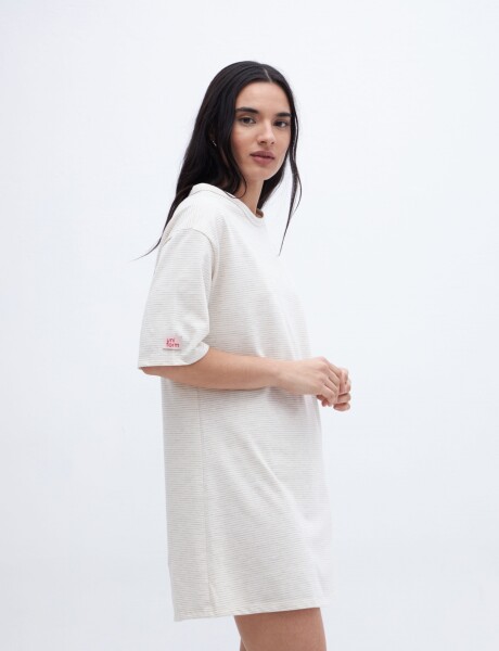 Vestido Sona Beige
