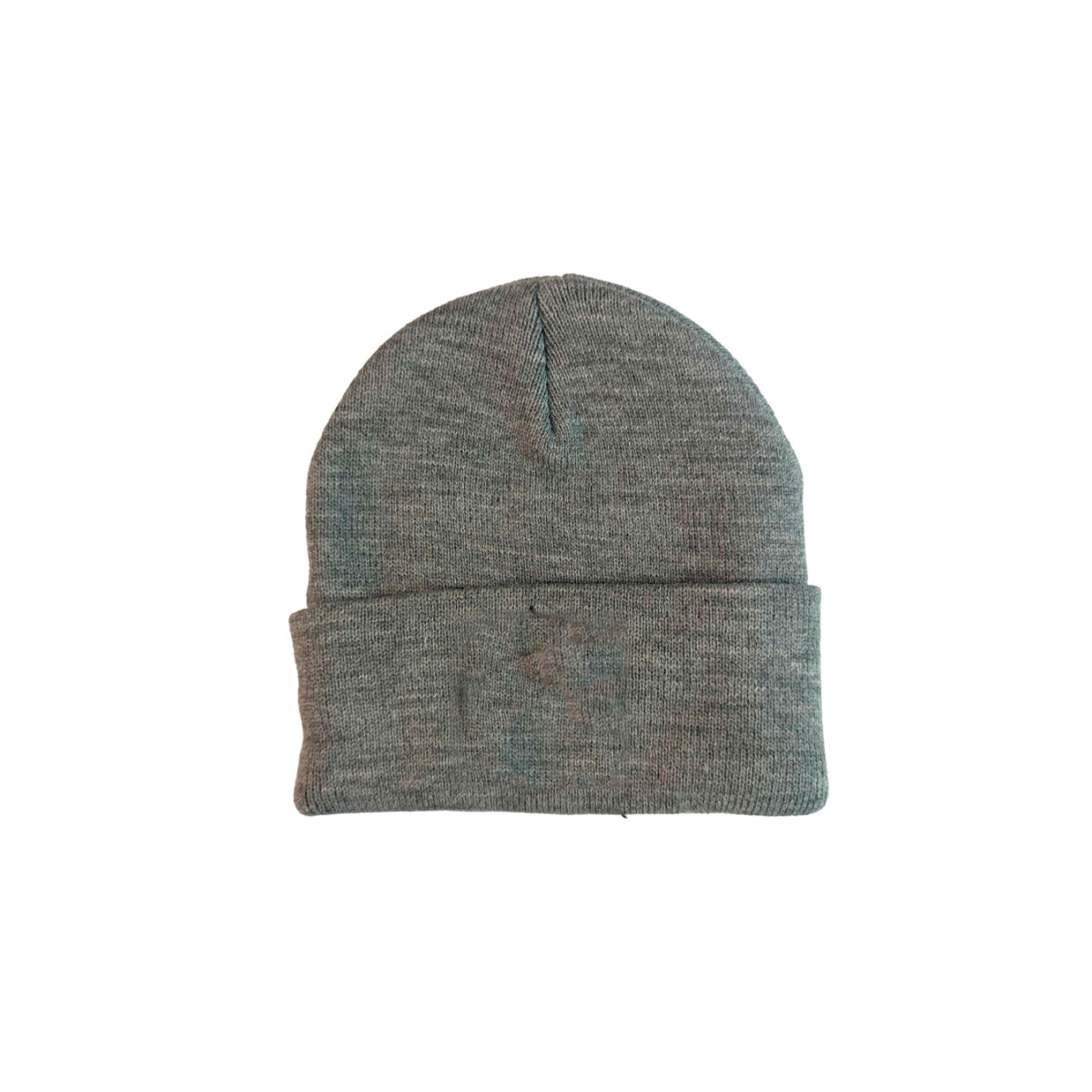 Gorro de lana liso - Gris 