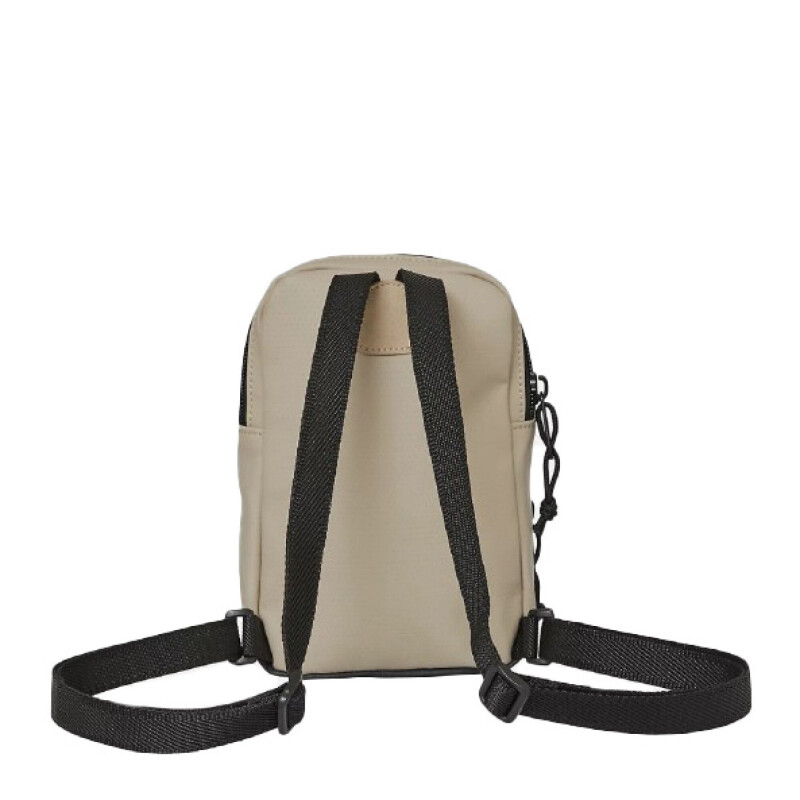 Bandolera New Balance Micro Backpack Camel - Negro