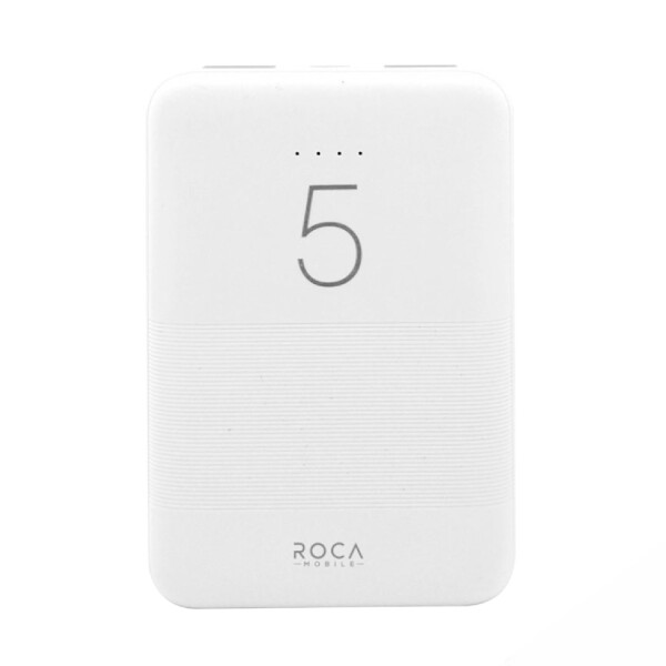 Power Bank Roca Mobile 5000 Mah 2.1 A Portatil Cargador Color Variante USB C